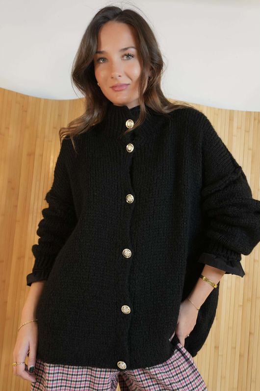 Binky Cardigan Black